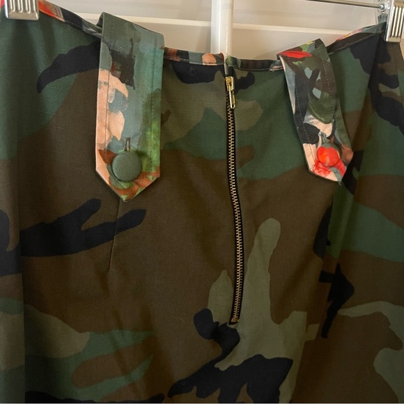 Harvey Faircloth Utility Miniskirt, Orig $350, SZ 8 - Picture 10 of 11